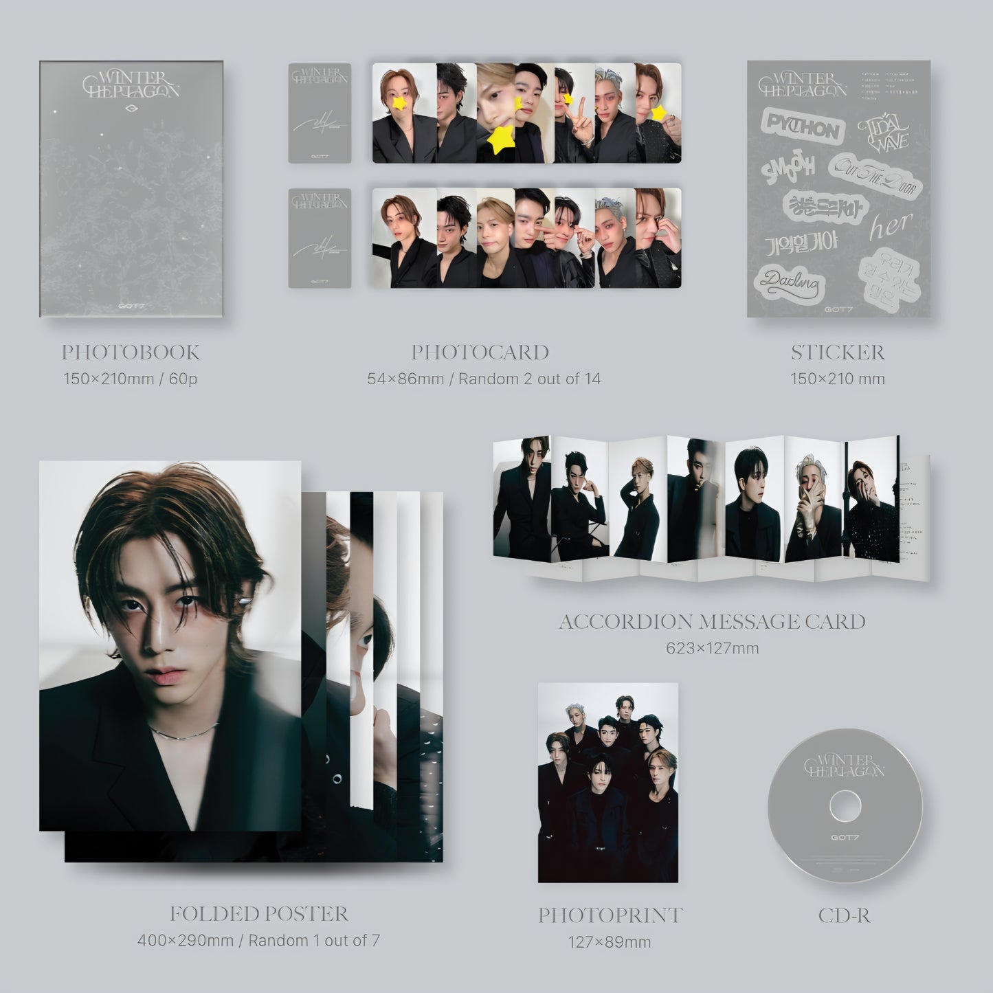 GOT7 - Winter Heptagon