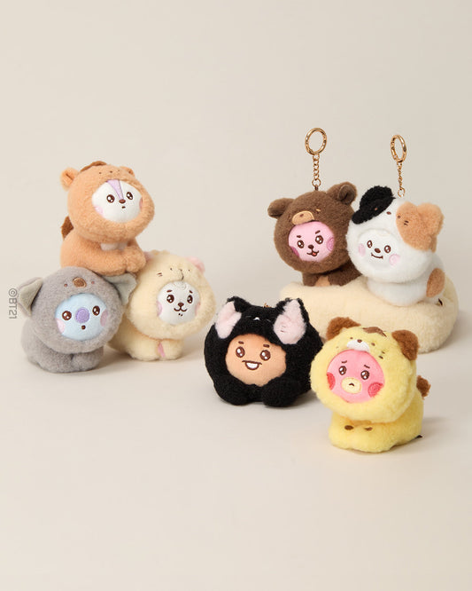 (PRE-ORDEN) BT21 - More Fluffy Keyring