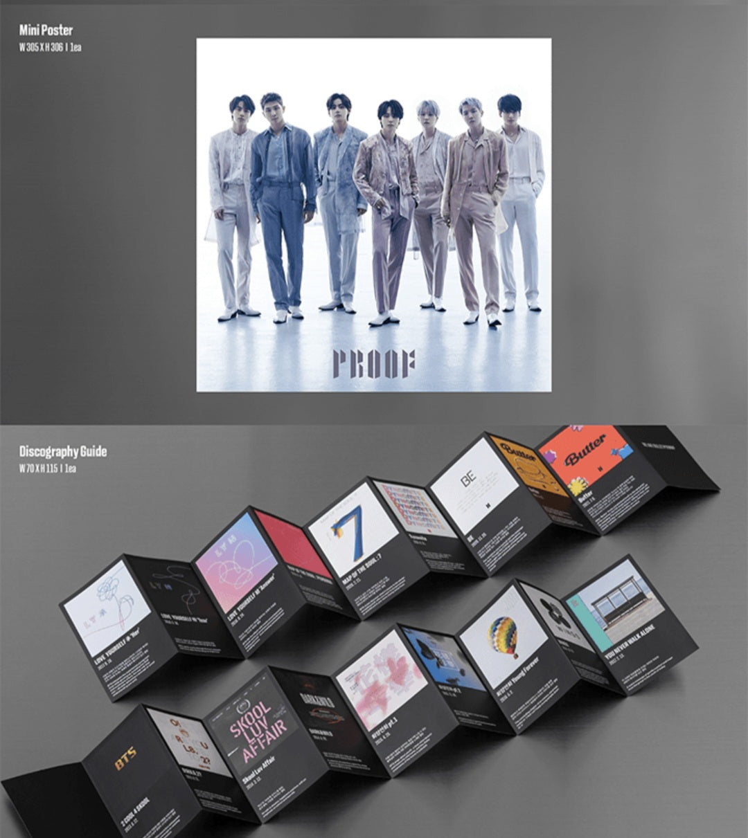 (RE-STOCK) BTS - Proof (ver. Compact)