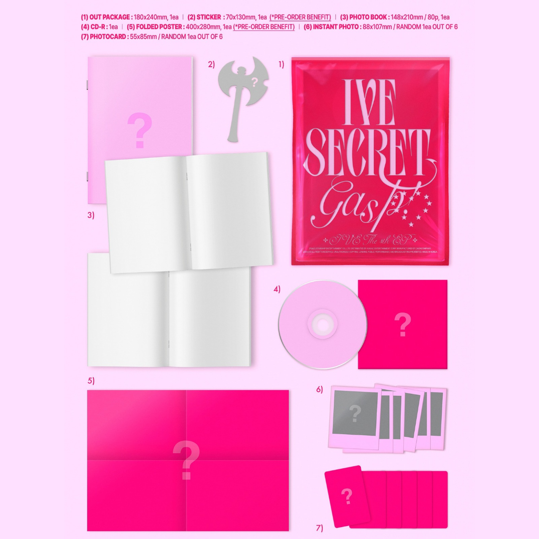 (PRE-ORDEN) IVE - Ive Secret
