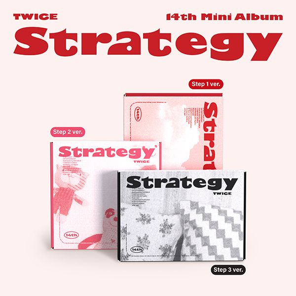 (RE-STOCK) Twice - Strategy (Ver. Step 1-3)