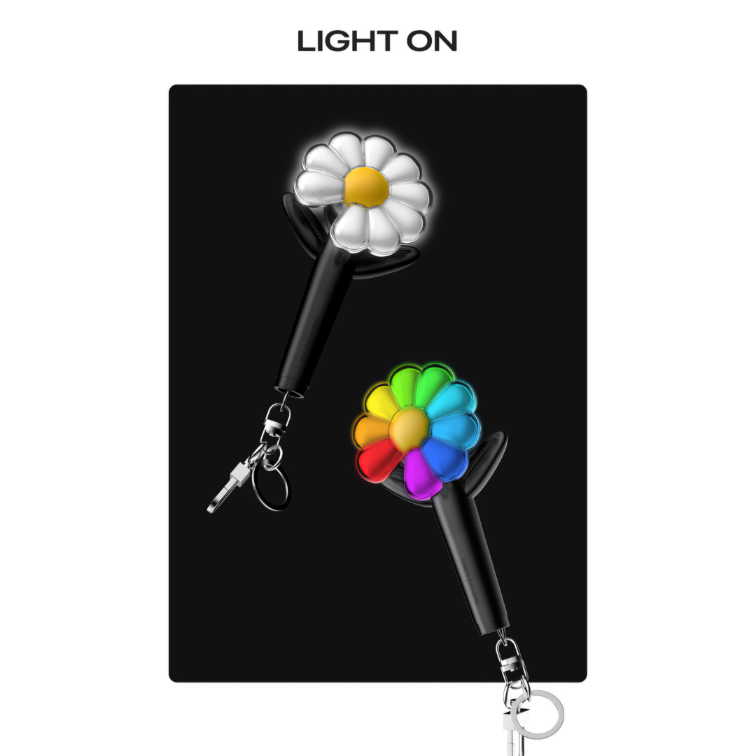 (PRE-ORDEN) G-Dragon - Light Stick Keyring (ver. Negro)