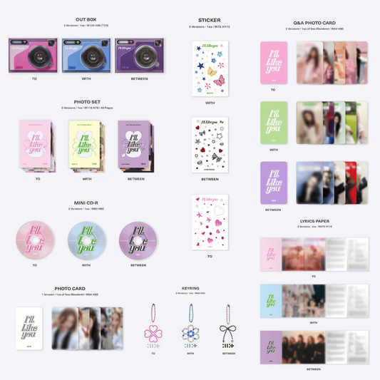 (RE-STOCK) Illit - I'll Like You (Versión Gllit)