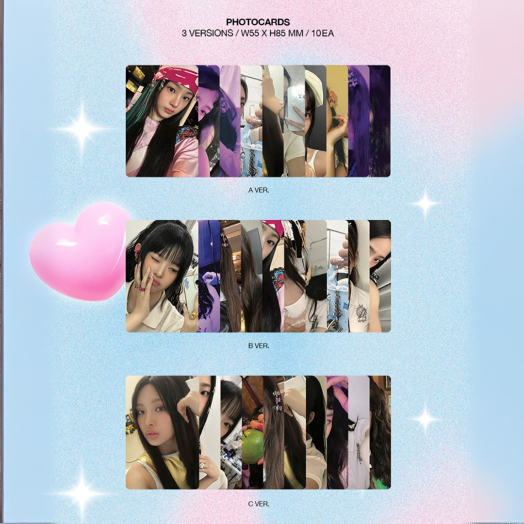 (PRE-ORDEN) NewJeans - Get Up (Weverse Album ver.) + Beneficio de pre-orden