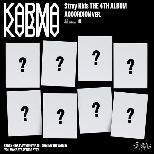 (PRE-ORDEN) Stray Kids - KARMA (ver. Accordion Aleatorio) + Beneficio de pre-orden