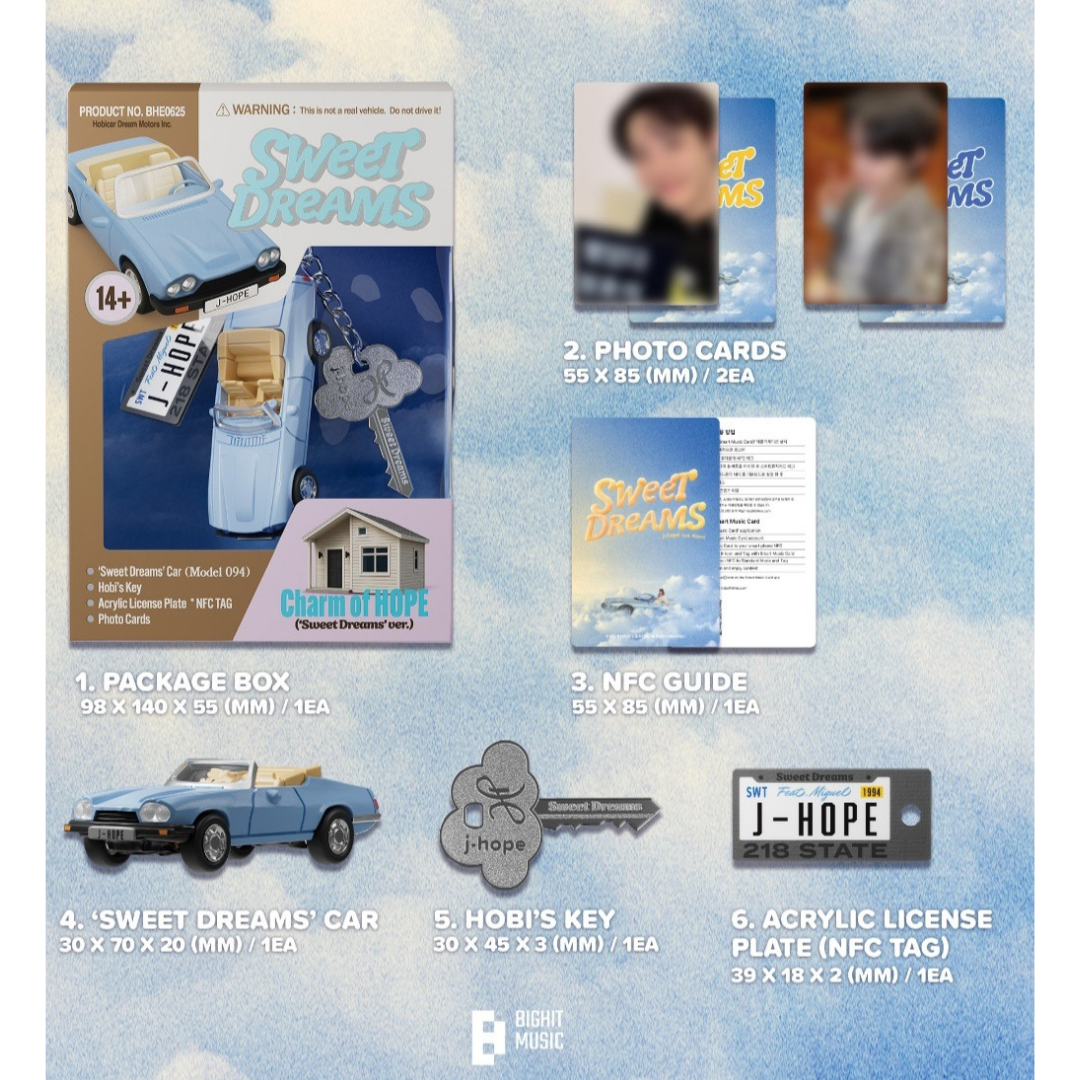 j-hope - Charm of HOPE + Beneficio de pre-orden de WSG