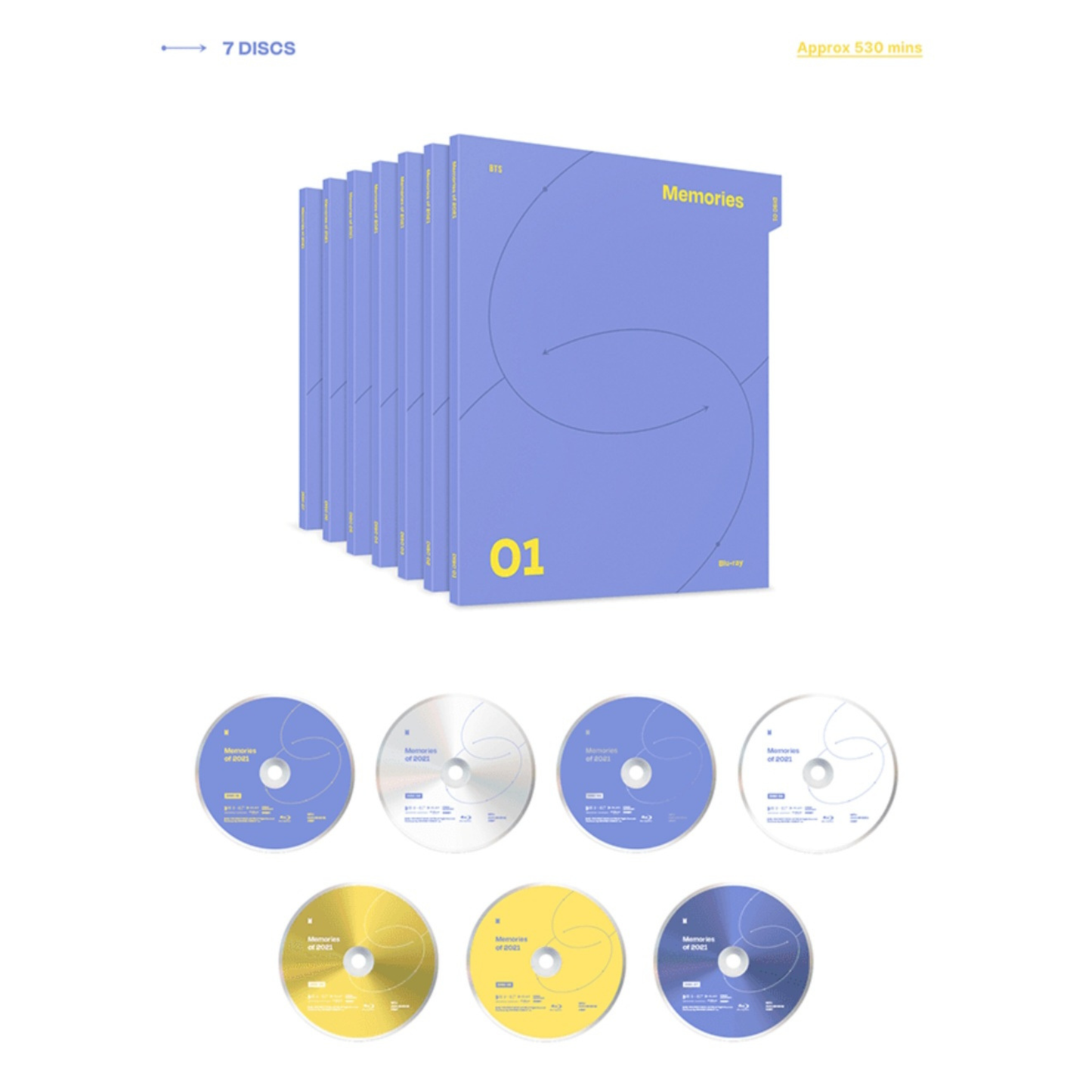 BTS - Memories of 2021 Blu-ray