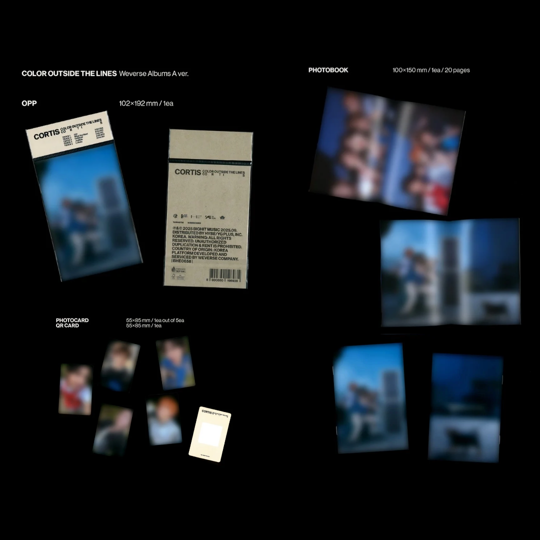 (PRE-ORDEN) Cortis - Color Outside The Lines + Lucky Draw