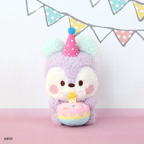 BT21 minini Plush Keyring Happy Time