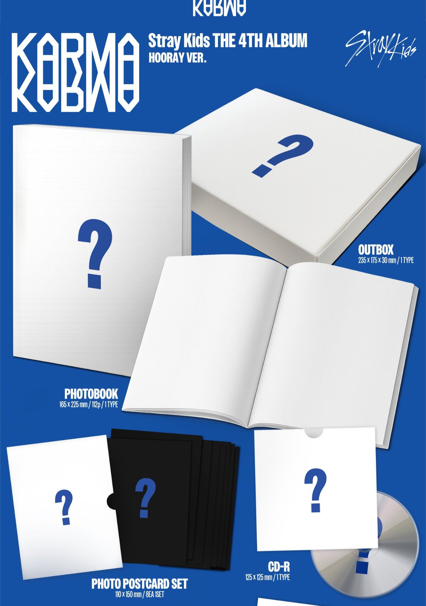 (PRE-ORDEN) Stray Kids - KARMA (ver. Estandar) + Beneficio de pre-orden