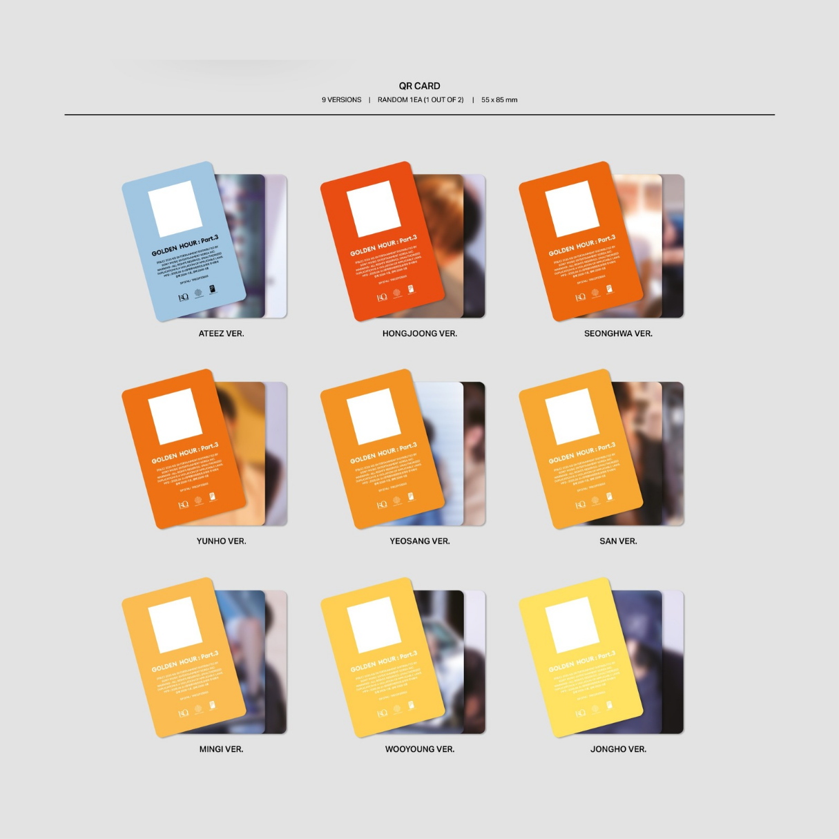 (RE-STOCK) Ateez - GOLDEN HOUR : Part.3 (ver. POCAALBUM)