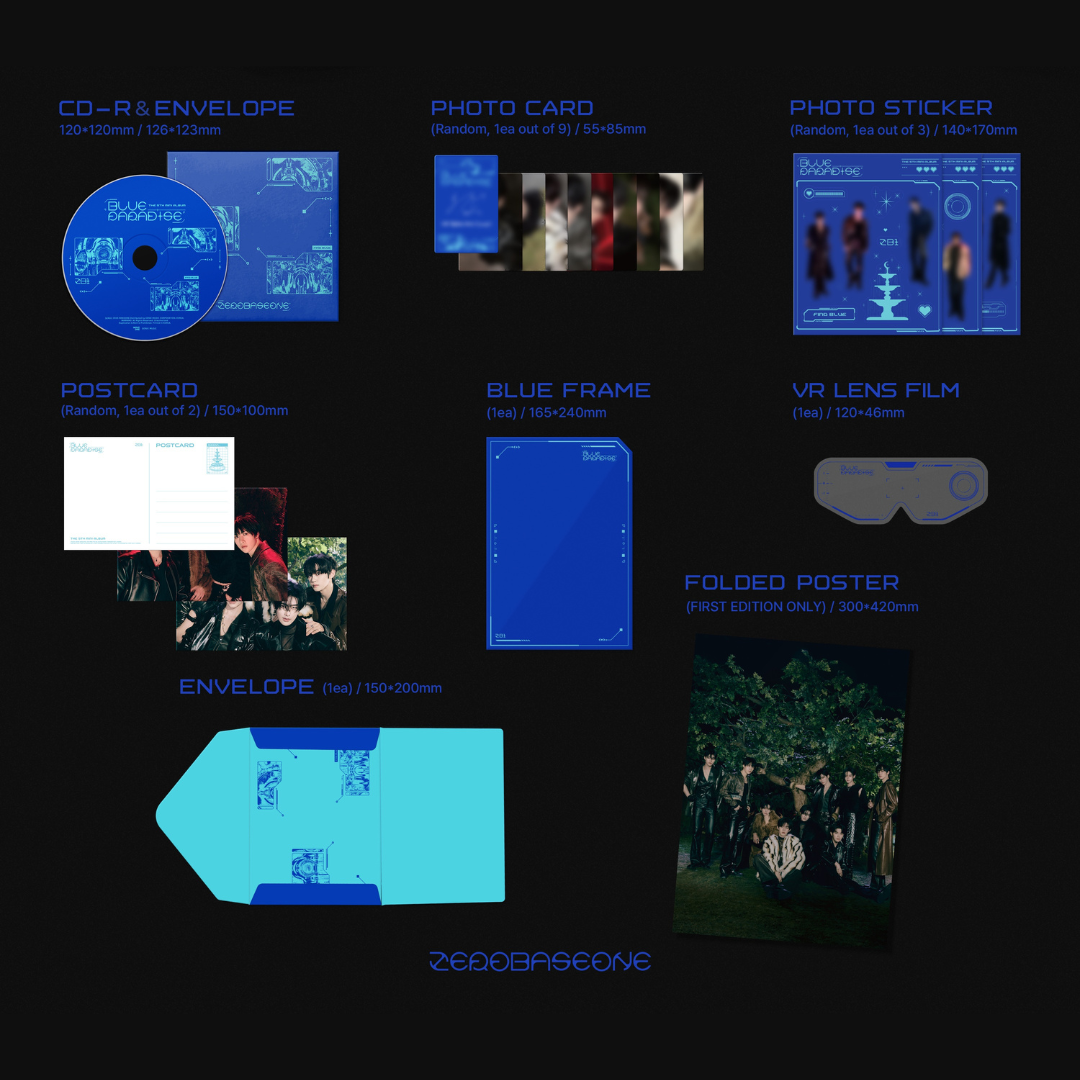 Zerobaseone - Blue Paradise (ver. Photobook)