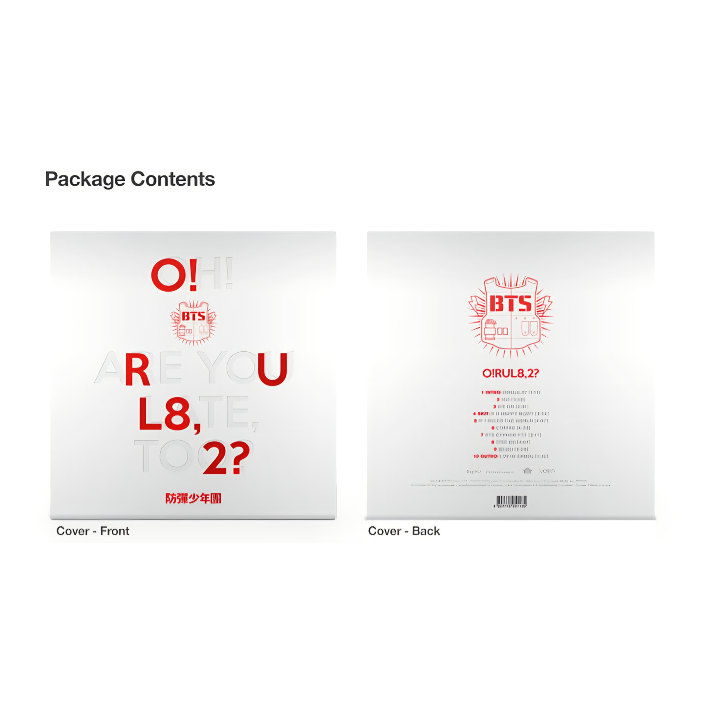 (RE-STOCK) BTS - O!RUL8,2?