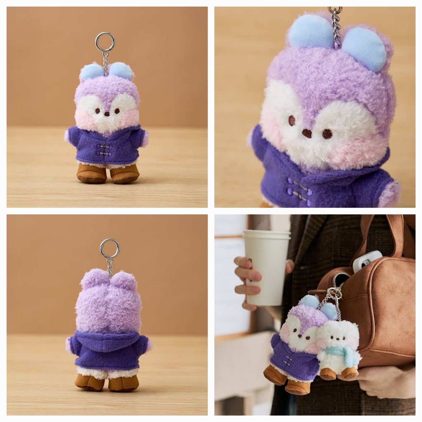 BT21 minini Doll Boots Keyring