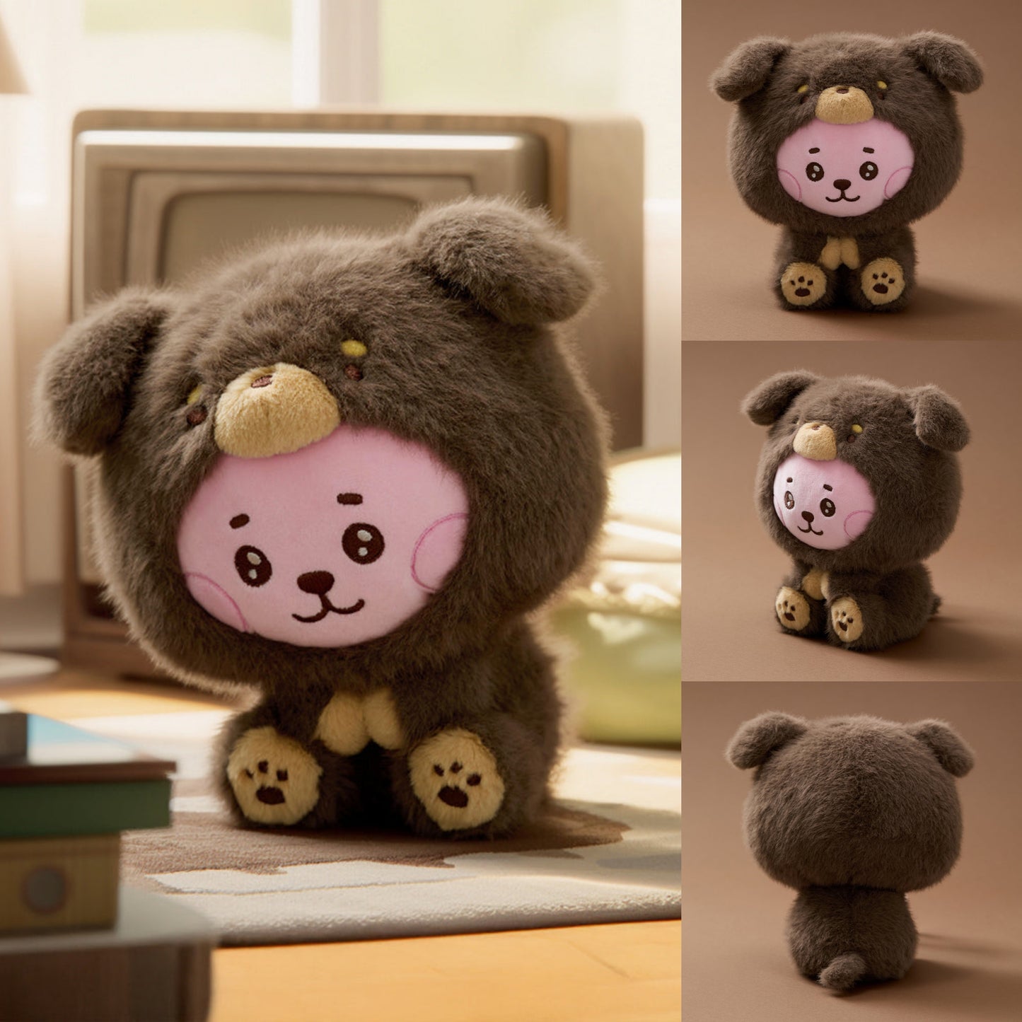 (PRE-ORDEN) BT21 Baby Puppy Plush More Fluffy