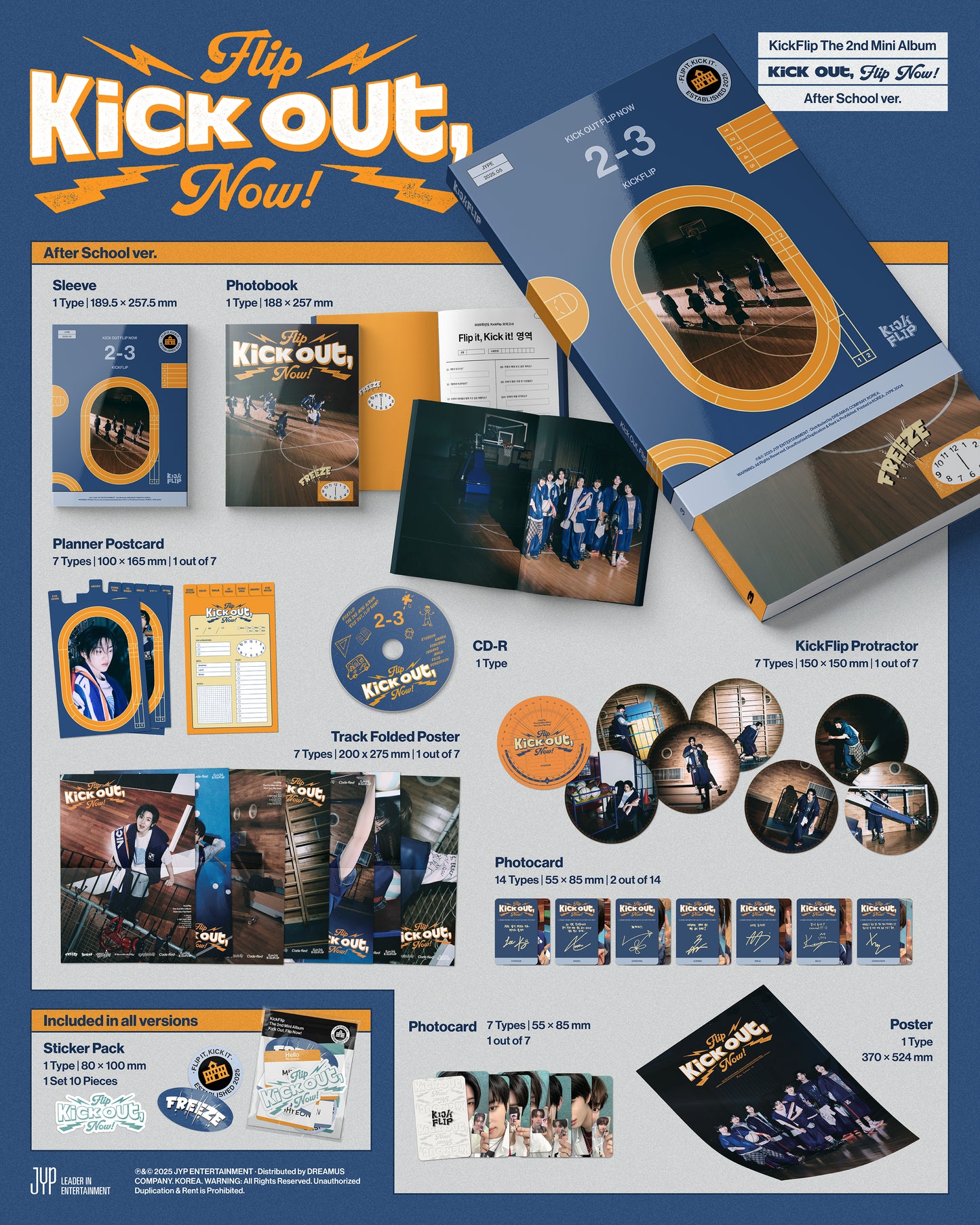(RE-STOCK) Kickflip - Kick Out, Flip Now (Ver. Estandar)