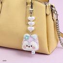 BT21 minini Beads Plush Keyring