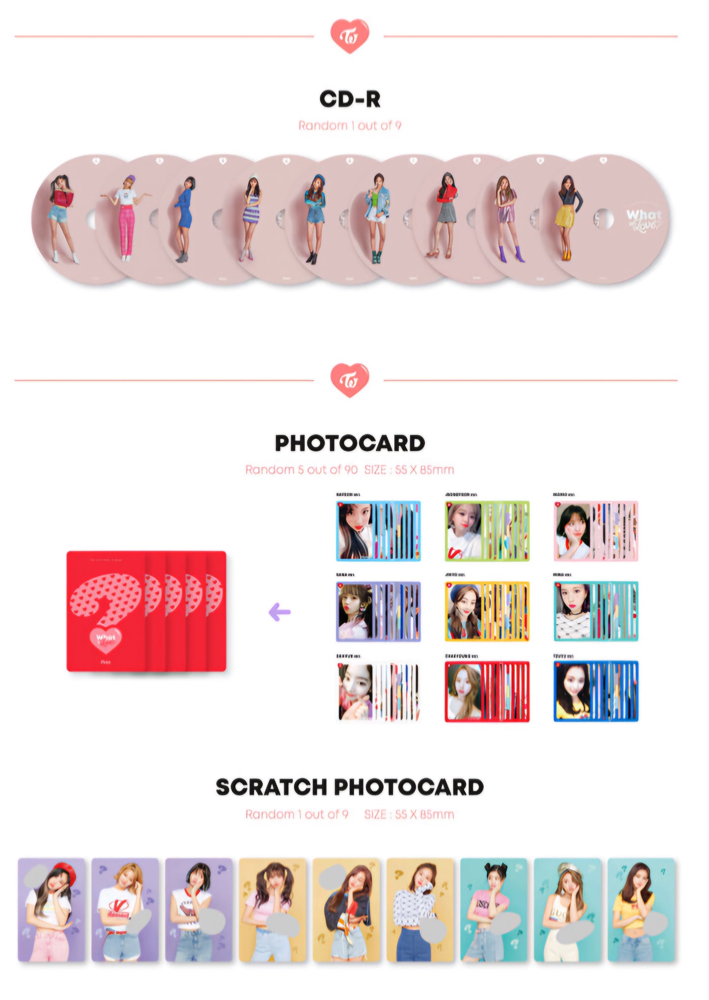 (RE-STOCK) Twice - What Is Love?