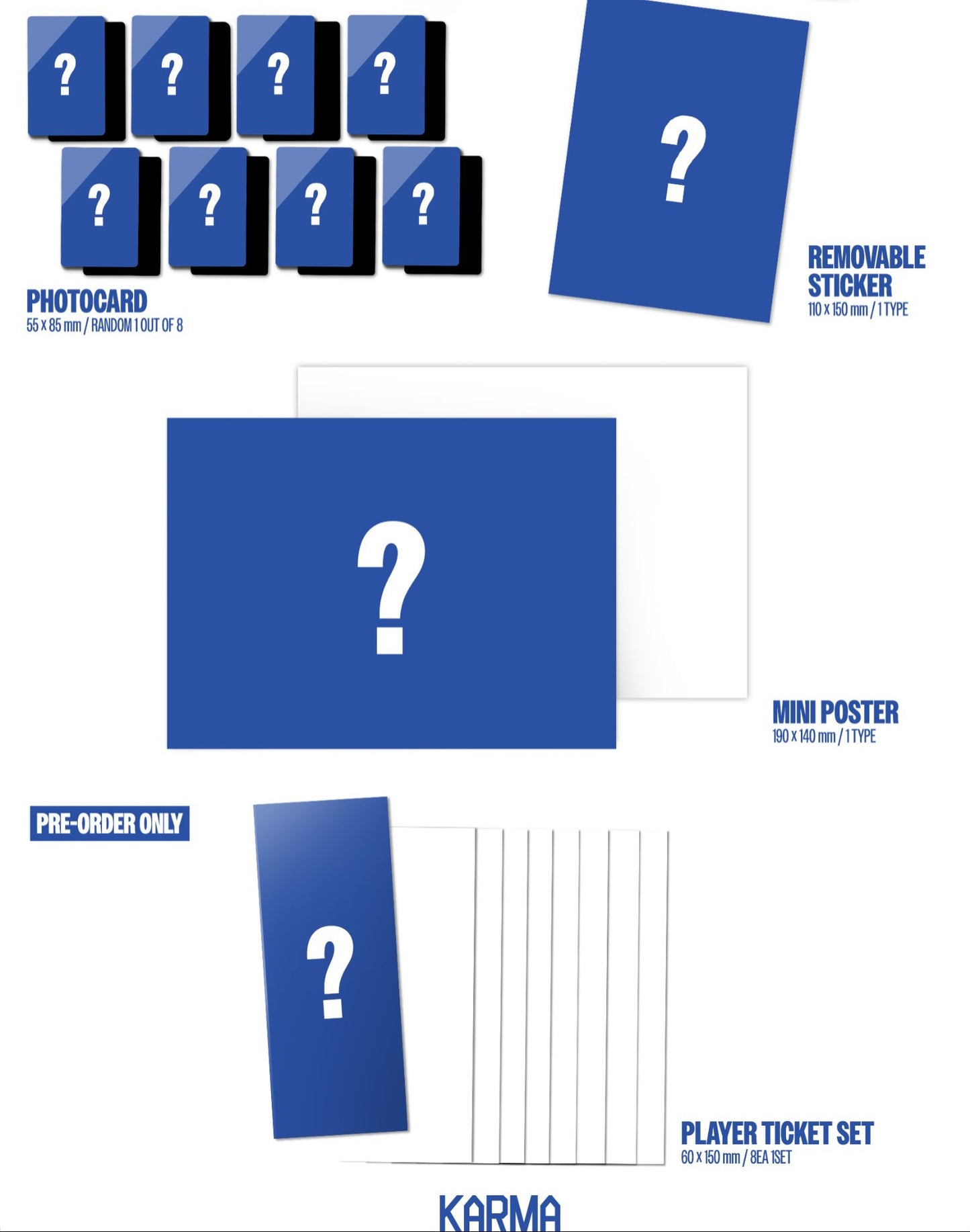 (PRE-ORDEN) Stray Kids - KARMA (ver. Estandar) + Beneficio de pre-orden