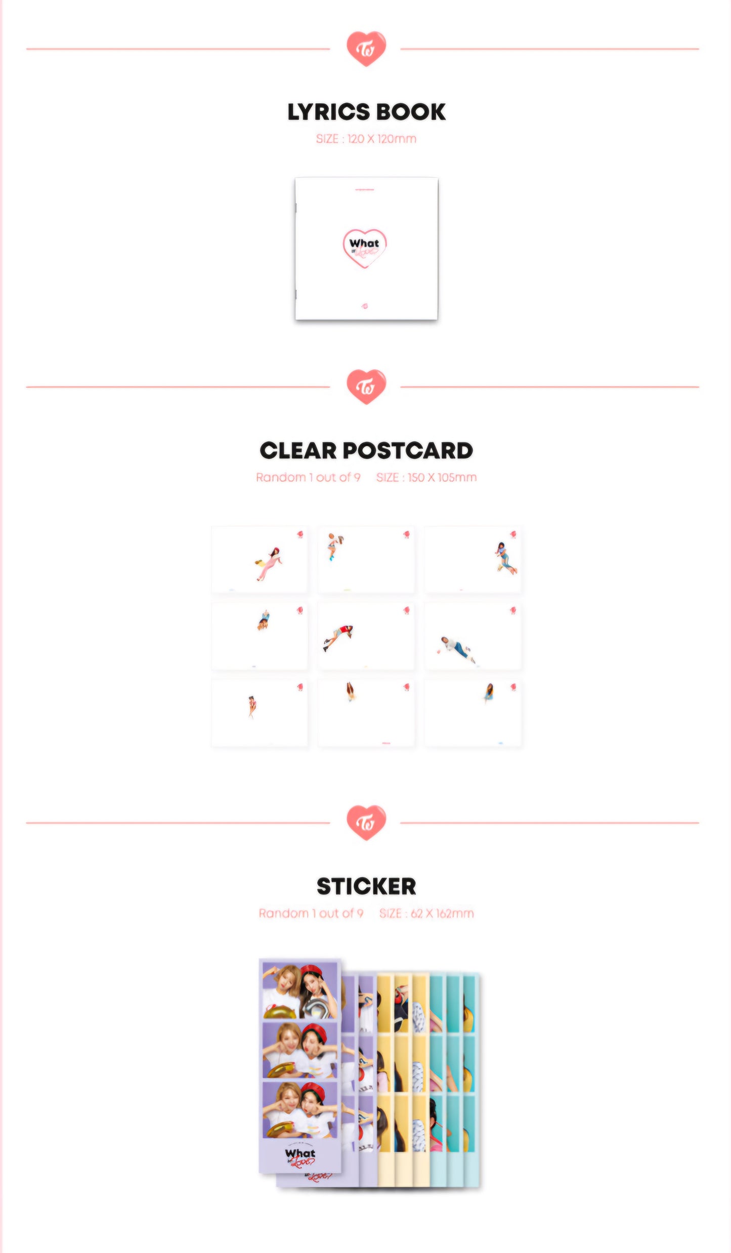 (RE-STOCK) Twice - What Is Love?