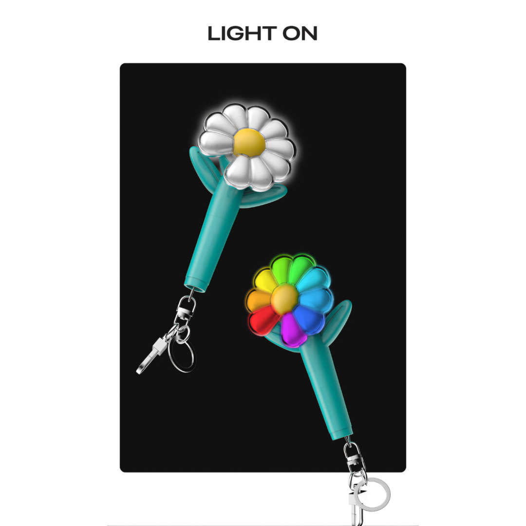 (PRE-ORDEN) G-Dragon - Light Stick Keyring (ver. Menta)
