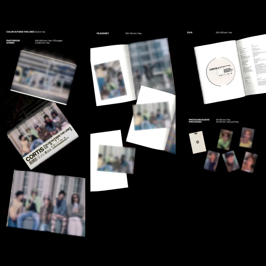 (PRE-ORDEN) Cortis - Color Outside The Lines + Lucky Draw