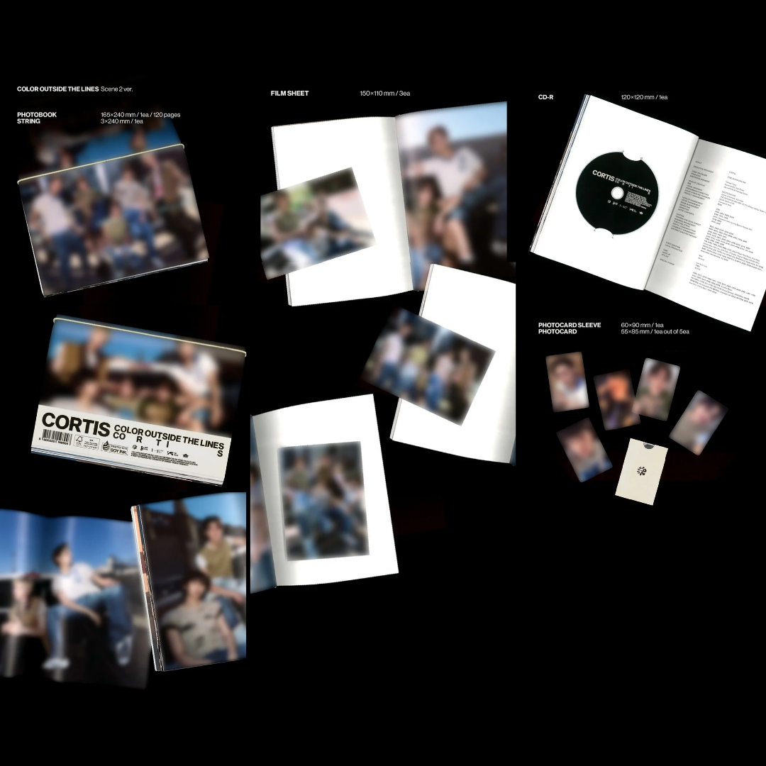 (PRE-ORDEN) Cortis - Color Outside The Lines + Lucky Draw