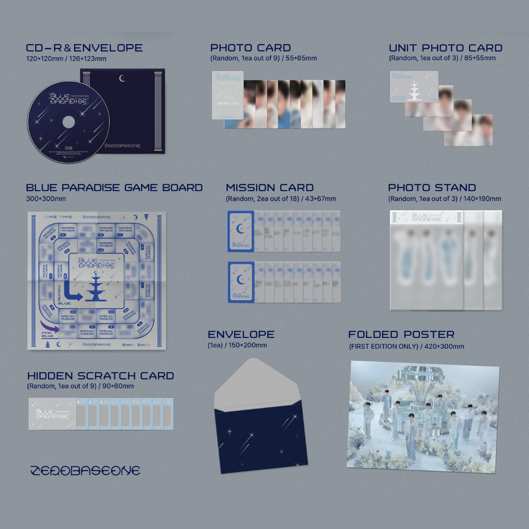 Zerobaseone - Blue Paradise (ver. Photobook)