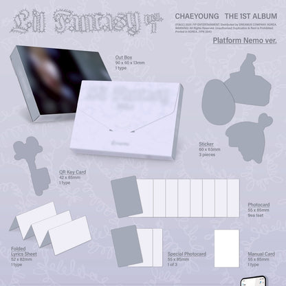 (RE-STOCK) Chaeyoung - Lil Fantasy + Beneficio de pre-orden