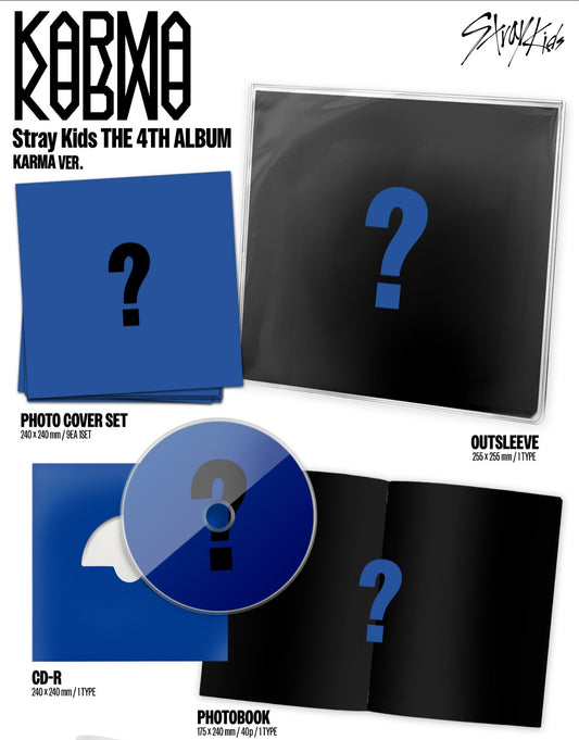 (PRE-ORDEN) Stray Kids - KARMA (ver. Limitada) + Beneficio de pre-orden