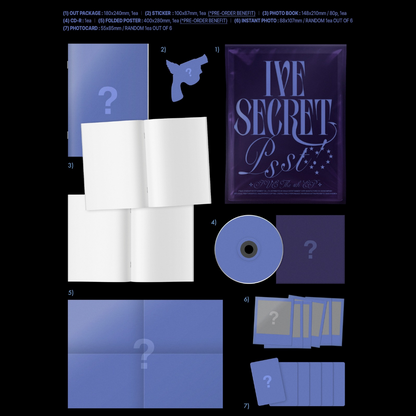 (PRE-ORDEN) IVE - Ive Secret