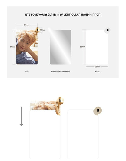 BTS - Lenticular Hand Mirror (ver. Jungkook)