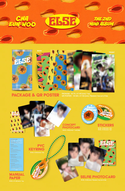 (PRE-ORDEN) Cha Eun Woo - ELSE + Beneficio de pre-orden