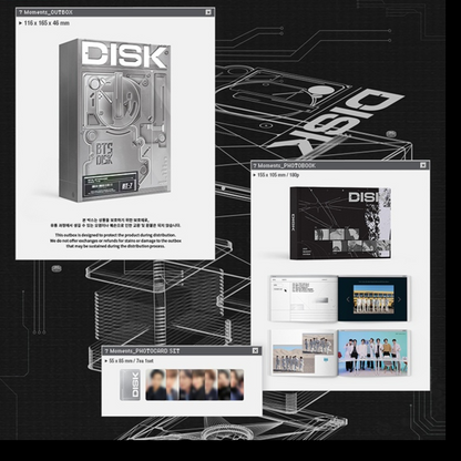 BTS - 7 Moments (Digital Code + Photobook)