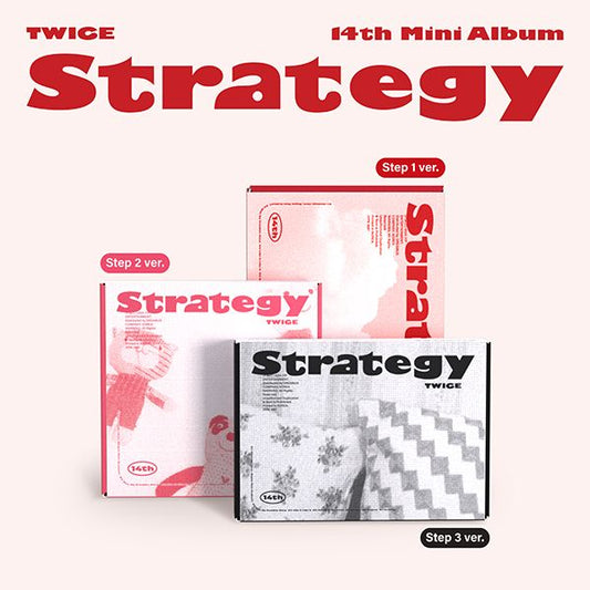 (RE-STOCK) Twice - Strategy (Ver. Step 1-3)
