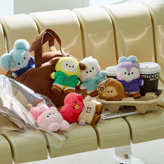 BT21 minini Doll Boots Keyring