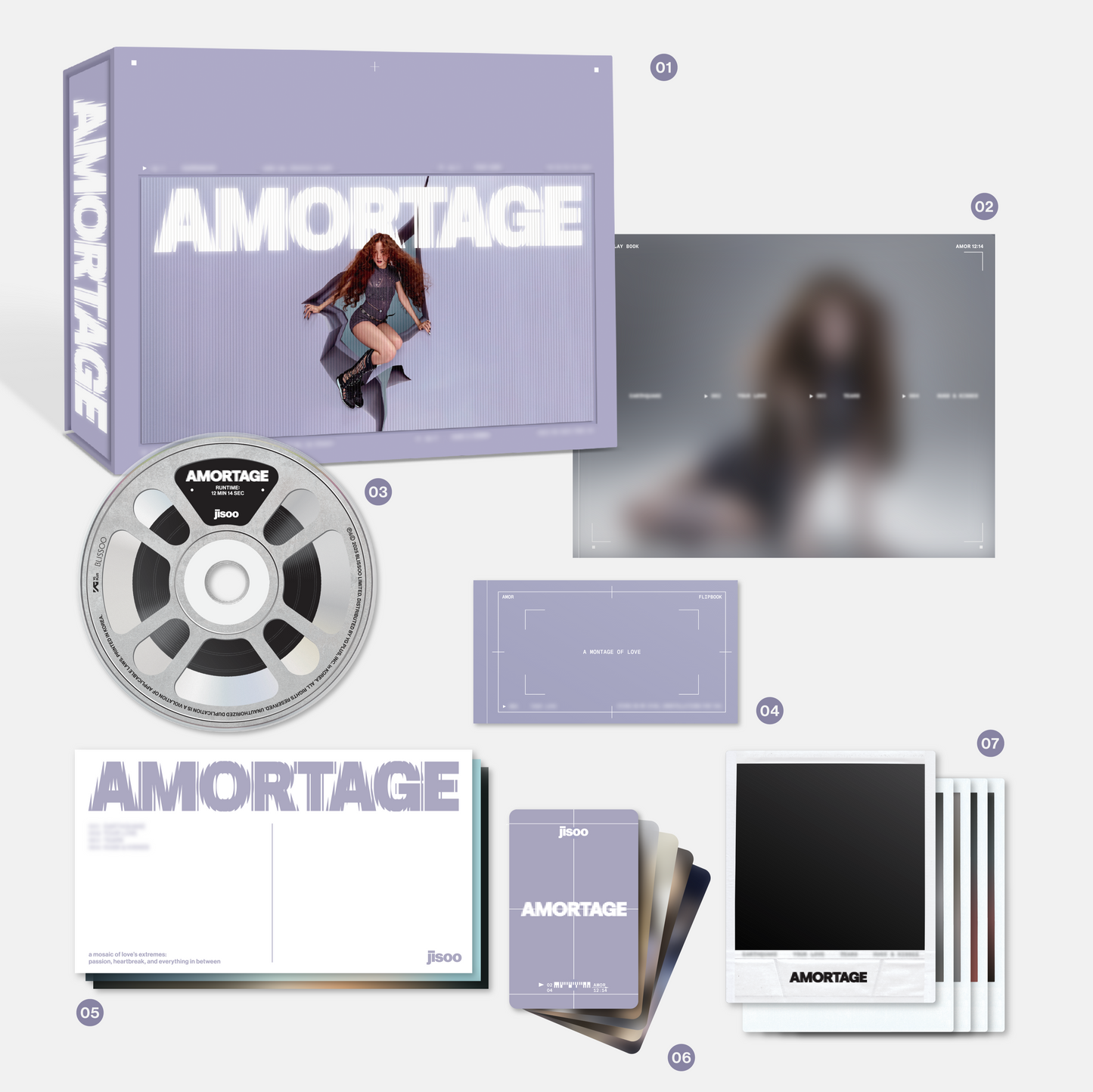 Jisoo - Amortage (Purple ver.)