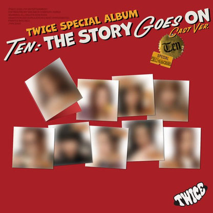 (PRE-ORDEN) Twice - Ten: The Story Goes On + Beneficio de pre-orden