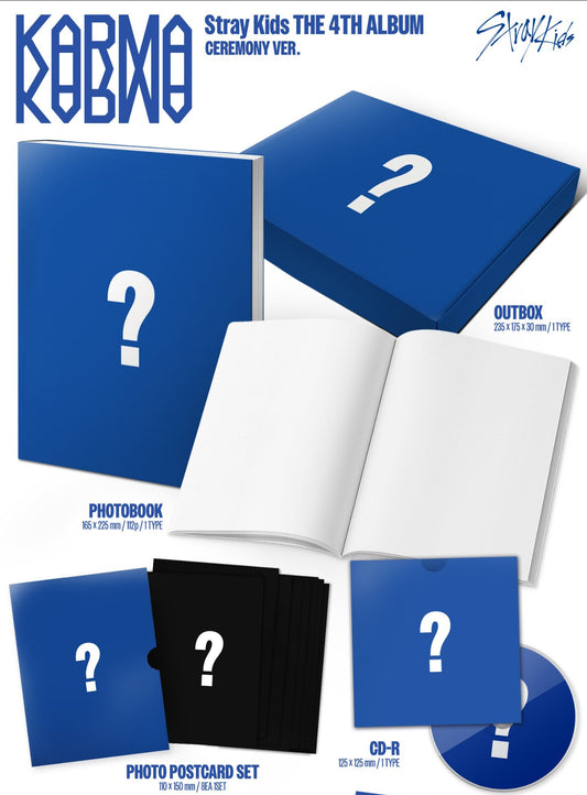 (PRE-ORDEN) Stray Kids - KARMA (ver. Estandar) + Beneficio de pre-orden