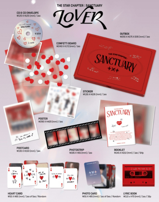 (RE-STOCK) TXT - Sanctuary (Lover ver.)