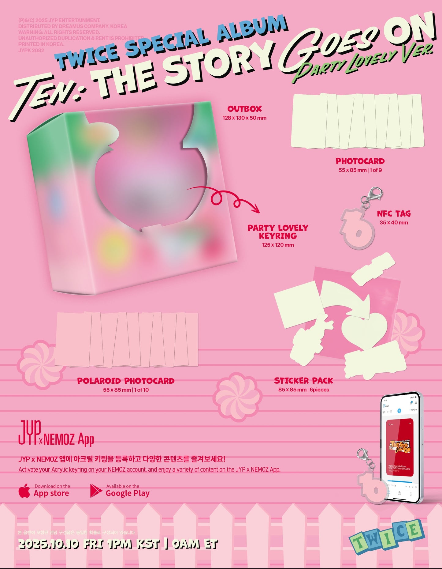 (PRE-ORDEN) Twice - Ten: The Story Goes On + Beneficio de pre-orden