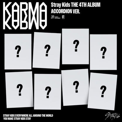 (PRE-ORDEN) Stray Kids - KARMA (ver. Accordion Aleatorio) + Beneficio de pre-orden