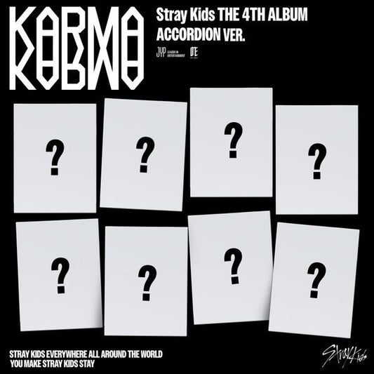 (PRE-ORDEN) Stray Kids - KARMA (ver. Accordion Aleatorio) + Beneficio de pre-orden