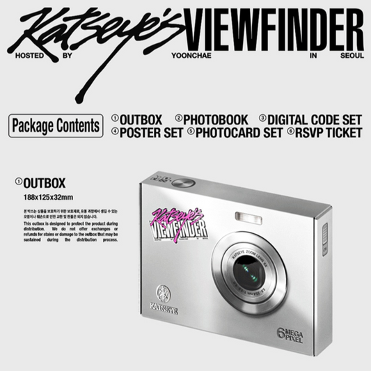 (PRE-ORDEN) Katseye - Viewfinder in Seoul + Beneficio de pre-orden de WSG