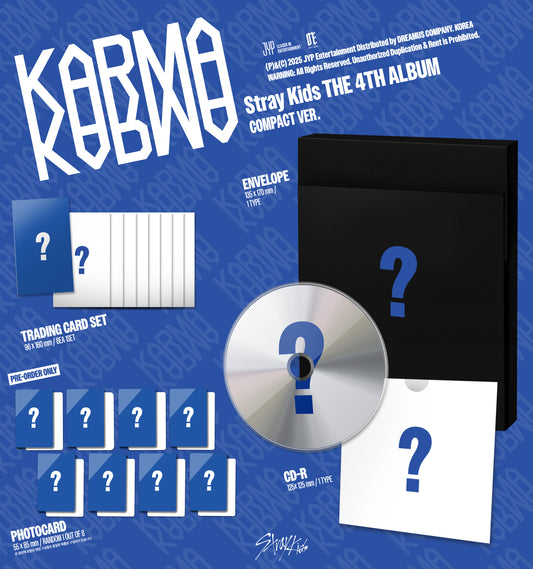 (PRE-ORDEN) Stray Kids - KARMA (ver. Compacta) + Beneficio de pre-orden