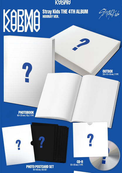 (PRE-ORDEN) Stray Kids - KARMA (ver. Estandar) + Beneficio de pre-orden