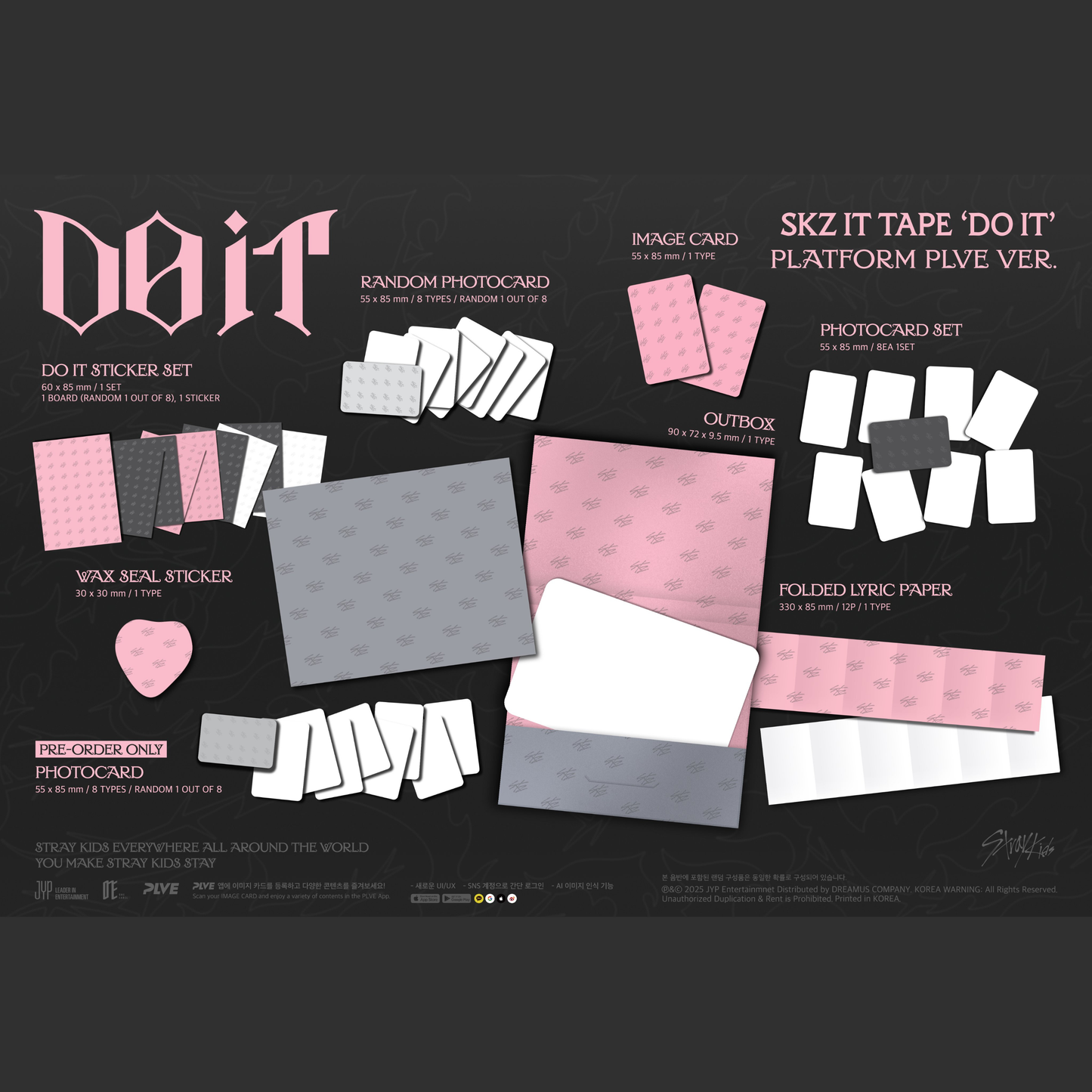 (PRE-ORDEN) Stray Kids - SKZ IT TAPE [DO IT] + Beneficio de pre-orden
