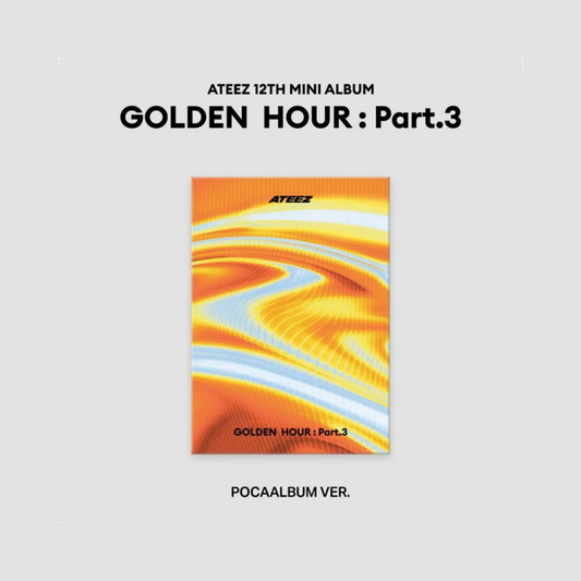 (RE-STOCK) Ateez - GOLDEN HOUR : Part.3 (ver. POCAALBUM)