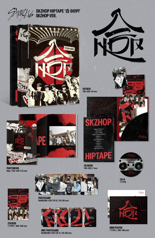 (RE-STOCK) Stray Kids - 合 (HOP) Versión SKZHOP (Estandar)