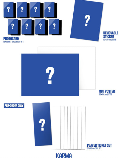 (PRE-ORDEN) Stray Kids - KARMA (ver. Estandar) + Beneficio de pre-orden